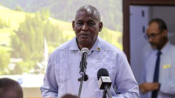 Home Affairs Minister Robeson Benn, addressing the Regional Security System (RSS) Council of Ministers Meeting in Georgetown, Guyana on Friday, March 22, 2024. (Photo: Department of Public Information/Facebook)