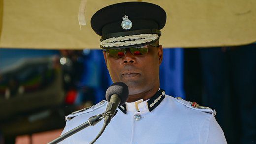 Acting Commissioner of Police Enville Williams in an April 25, 2024, photo.