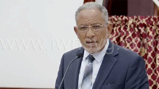 Opposition Leader Godwin Friday in an April 4, 2024 photo.