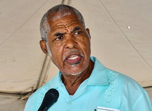 North Windward MP, Montgomery Daniel speaking in the constituency on March 2, 2024. (Photo: Lance Neverson/Facebook)