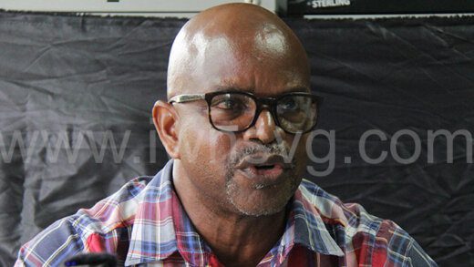 Elroy Boucher, president of the Public Service Union, in a May 28, 2024 photo.