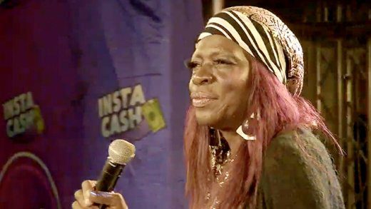 Arlene "Kija Gani-The Goddess" Legair performing at the launch of Vincymas 2024 in Kingstown on May 17, 2024. 