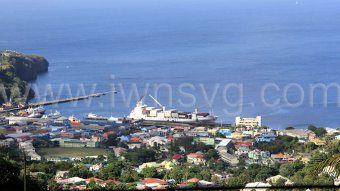 Kingstown, the capital of St. Vincent and the Grenadines in an April 25, 2024 photo.