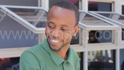 The defendant Lendon Abraham aka Mitchie leaves the Kingstown Magistrate's Court on May 16, 2024 after a hearing in the matter.