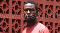 Oniel Endeavour leaves the Georgetown Magistrate’s Court on Monday, May 27, 2024.
