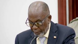 MP for Central Kingstown, St. Clair Leacock speaking in Parliament on Thursday, May 9, 2024.