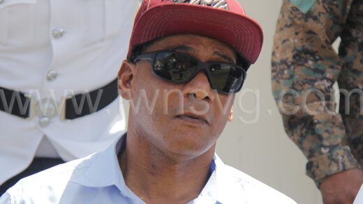 Calvert Toney on his way to prison after his conviction for rape on June 7, 2024.