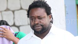 Micky Pompey on his way to prison on June 7, 2024.