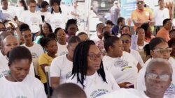 Public Servants at the rally on Monday, June 17, 2024. 