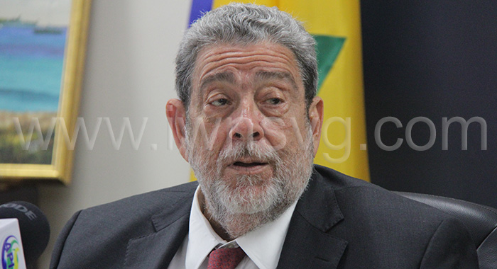 Prime Minister Ralph Gonsalves in a June 3, 2024 photo. 