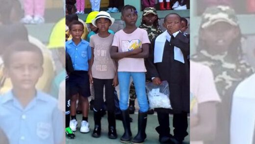 Barrouallie Government School at their career day. (Photo: Facebook/Barrouallie Government School)