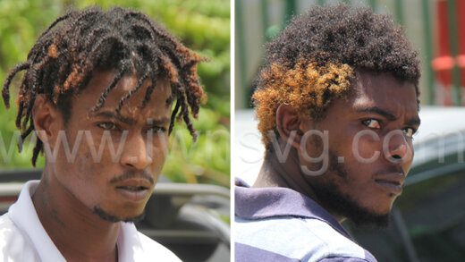 Jeffrey Mofford, left, and  Calford Thomas in June 6, 2024 photos. 