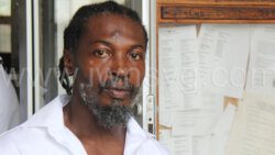 Denzil Harry aka Glenville Harry, 42, of Vermont, photographed here outside High Court No. 1, in Kingstown on July 12, 2024, was found dead at his home with what appeared to be bullet wounds on Friday, May 23, 2025.
