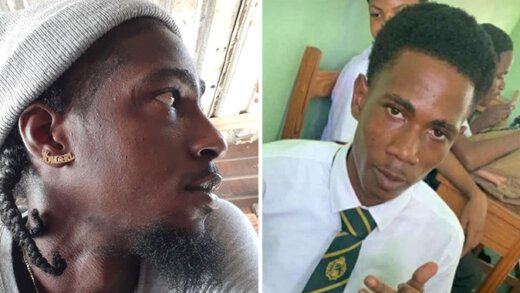 The deceased, Jomarl John, left, and Jason St. Rose.