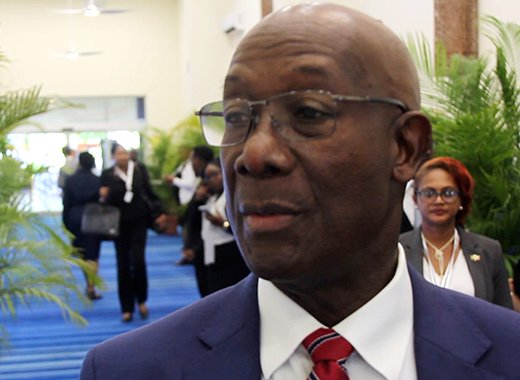 Former Trinidad and Tobago prime minister Keith Rowley, in a July 2024 CMC photo.
