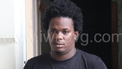 Ronald Samuel outside High Court No. 1 in Kingstown during his trial on July 12, 2024.