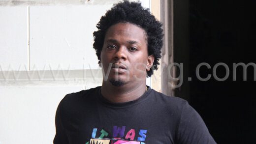 Ronald Samuel aka Ronaldo outside High Court No. 1 in Kingstown during his trial on July 12, 2024, during his trial. 