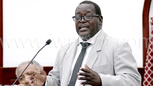 MP for the Southern Grenadines, Terrance Ollivierre in a July 18, 2024, photo.