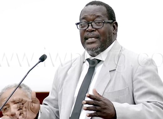 MP for the Southern Grenadines, Terrance Ollivierre in a July 18, 2024, photo.