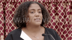 Minister of Grenadines Affairs, Benarva Browne.