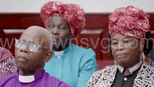 Spiritual Baptists members in Parliament during the debate on Tuesday, Aug. 27, 2024. 