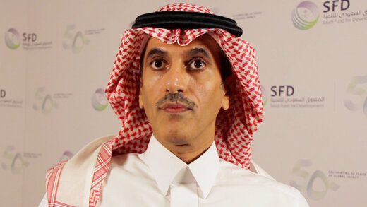 Deputy Chief Executive Officer of the Saudi Fund for Development, Faisal AlQahtani, speaking to CMC in Saudi Arabia on Sunday. (CMC photo)