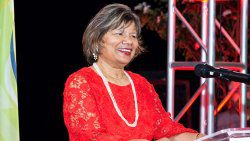 H.E. Lilian Chatterjee, High Commissioner of Canada to Barbados and the Eastern Caribbean.