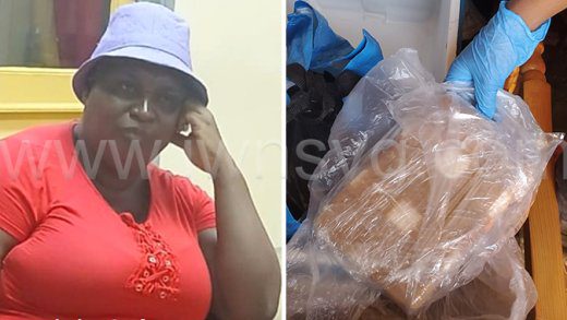 Patricia Solomon is alleged to have had 1,075 grams of cocaine in her possession at Frenches on Wednesday, Sept. 11, 2024.