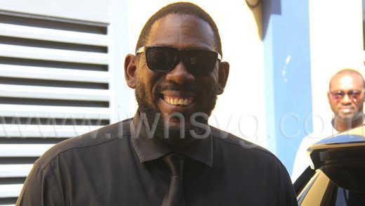 Detective Sergeant Biorn Duncan outside the Serious Offences Court on Wednesday, Oct. 9, 2024, one day after he celebrated 20 years as a police officer.