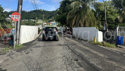 A car drives across the bridge in Arnos Vale on Thursday, Nov. 7, 2024.