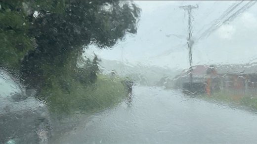 Forecasters say showers are expected to increase on Sunday
