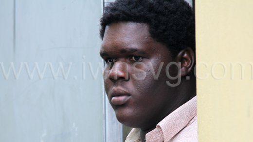The defendant, Sibran Allen outside the Serious Offences Court on Monday, Nov. 11, 2024.