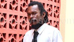 The defendant, Terrance Daniel aka Specky leaves the Georgetown Magistrate's Court on Nov. 18, 2024.
