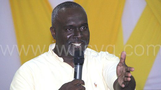 Phillip Jackson speaking at the NDP's primary for Marriaqua in Kingstown on Monday, Dec. 23, 2024.