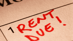 Rent due