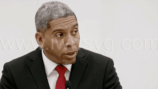 Minister of Finance Camillo Gonsalves in a Jan. 13, 2025 photo.