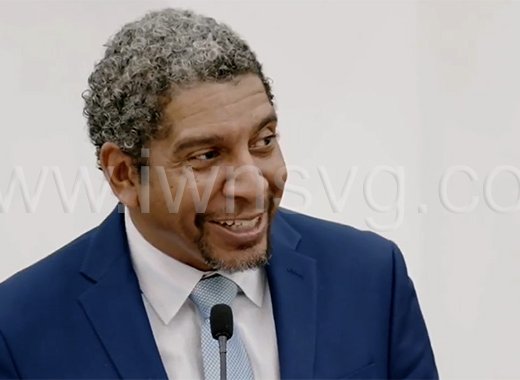 Minister of Finance, Camillo Gonsalves in a Jan. 9, 2024 photo. 
