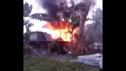 Fire in Sandy Bay