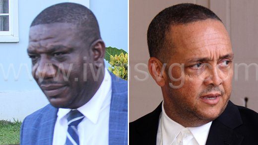 Lawyers Israel Bruce, left, and Grant Connell, in 2024 file photos.