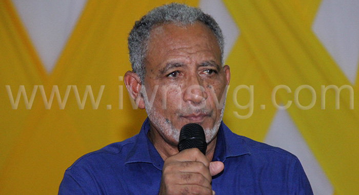 Opposition Leader Godwin Friday in a Dec. 19, 2024 photo.