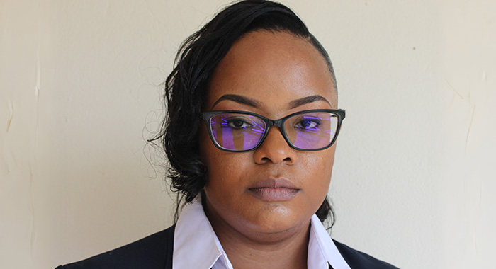 Kenna Questelles,  an independent candidate for West St. George.
