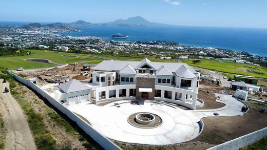 The ECCB Governor's official residence in St. Kitts and Never.  (Photo: The St. Kitts-Nevis Times)