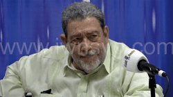 Prime Minister Ralph Gonsalves on NBC Radio on Wednesday, March 26, 2025.