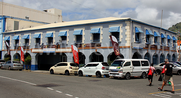 The St. Vincent Co-operative Bank in Kingstown on Monday, March 3, 2025.