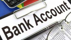 bank account