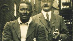 Charles Augustus Ollivierre, left.