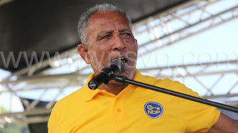 Opposition Leader Godwin Friday in an Oct. 13, 2024 photo.