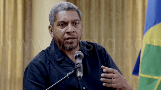 Minister of Finance, Camillo Gonsalves on May 12, 2025. 