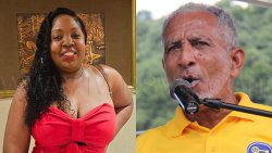 The chief radiographer, Chevonne Stewart, left, is poised to become the Unity Labour Party’s candidate for the Southern Grenadines. Opposition Leader, Godwin Friday, right, says her transfer to the Ministry of Housing is an abuse of state personnel.