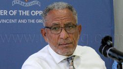 Opposition Leader Godwin Friday in an April 2, 2025 photo.